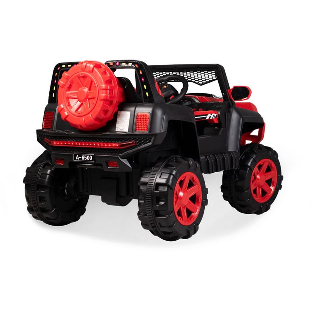 عربية كهربائية للأطفال - أحمر - A6500