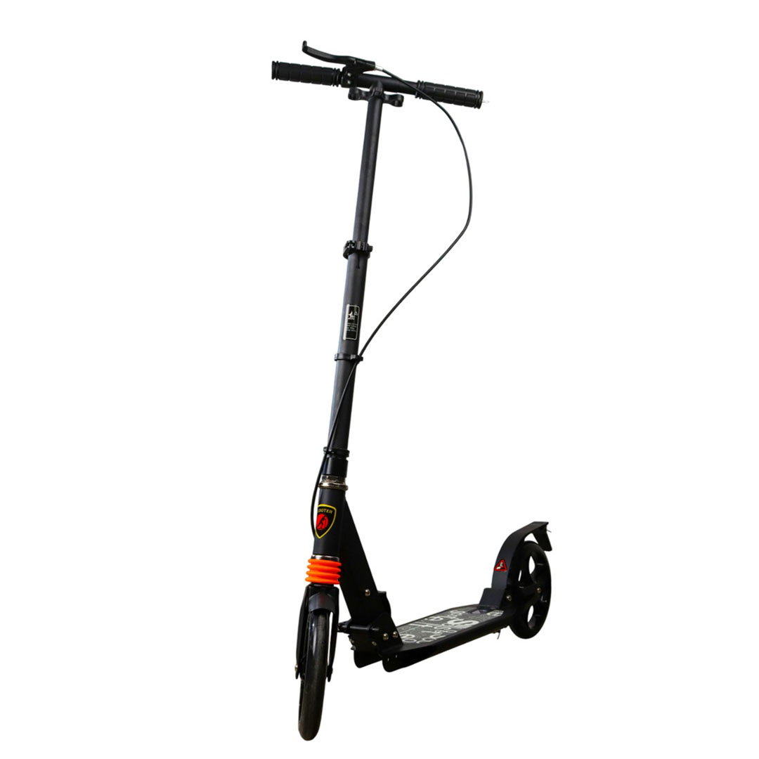 سكوتر قابل للطي مع عجلتين امامية - أسود - SC-850