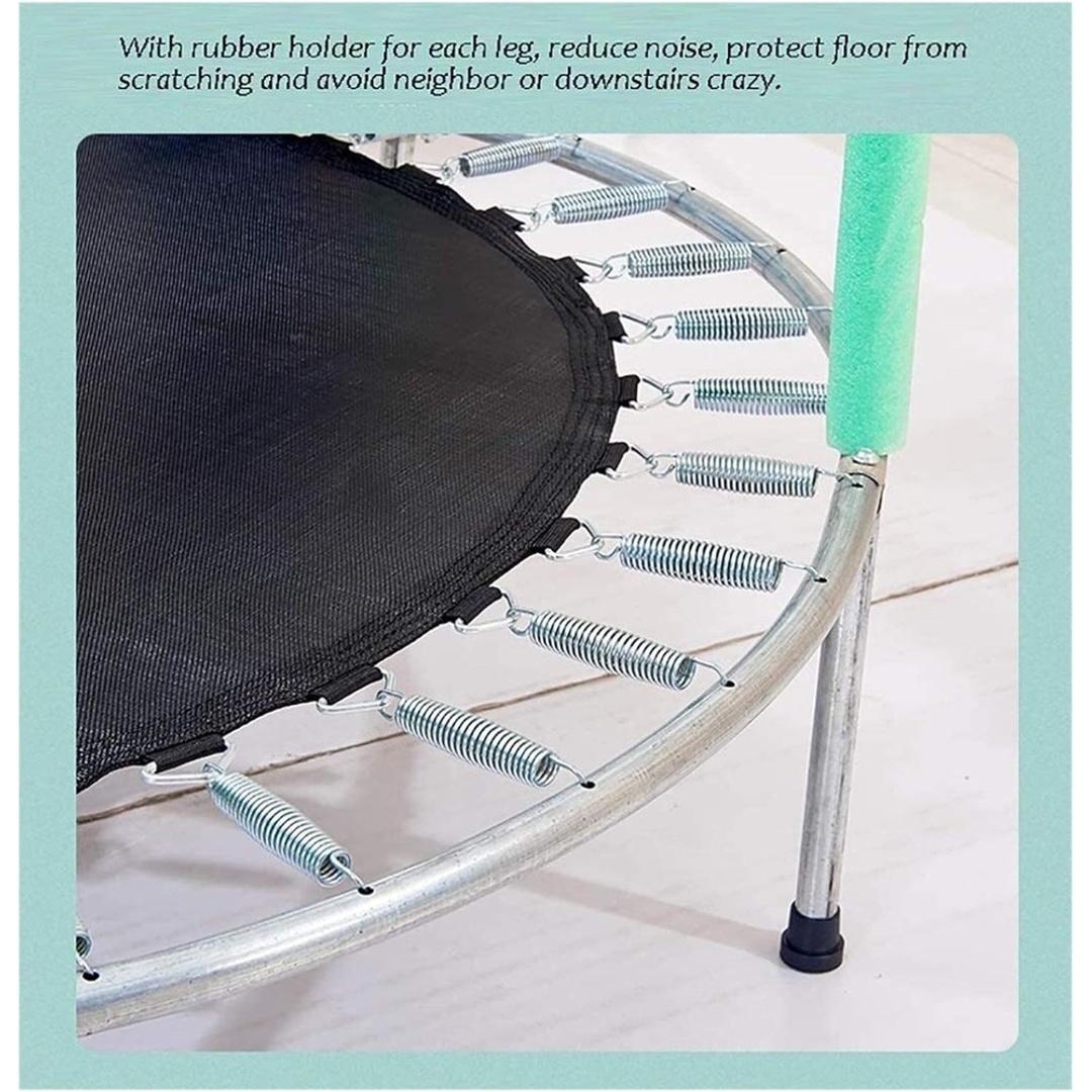 ترامبولين للأطفال مع شبكة الحماية و فتحة الدخول - أزرق - 140