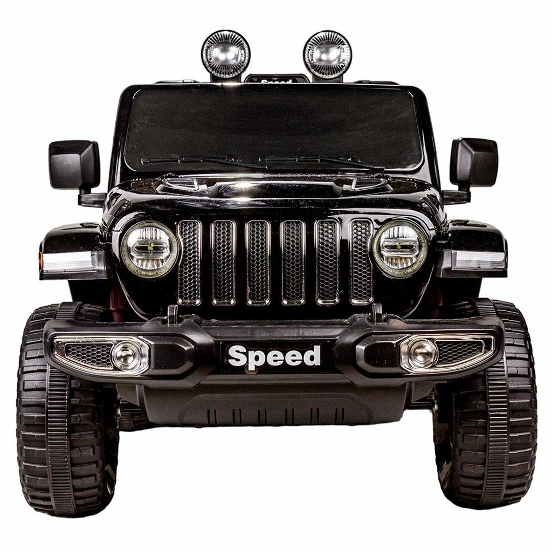 عربية جيب كهربائية للأطفال - اسود - FT938