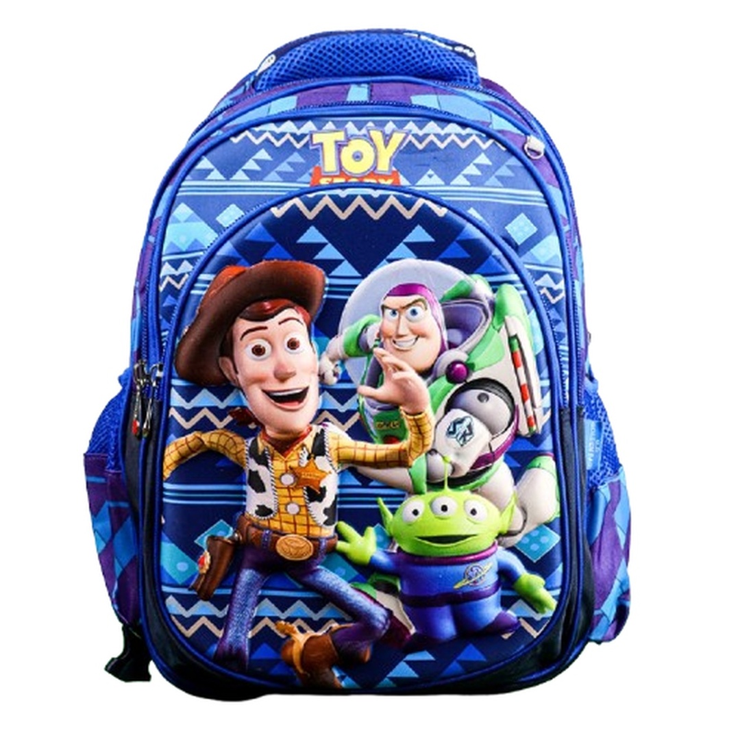 شنطة توي ستوري 3D المدرسية + حقيبتين - G.B