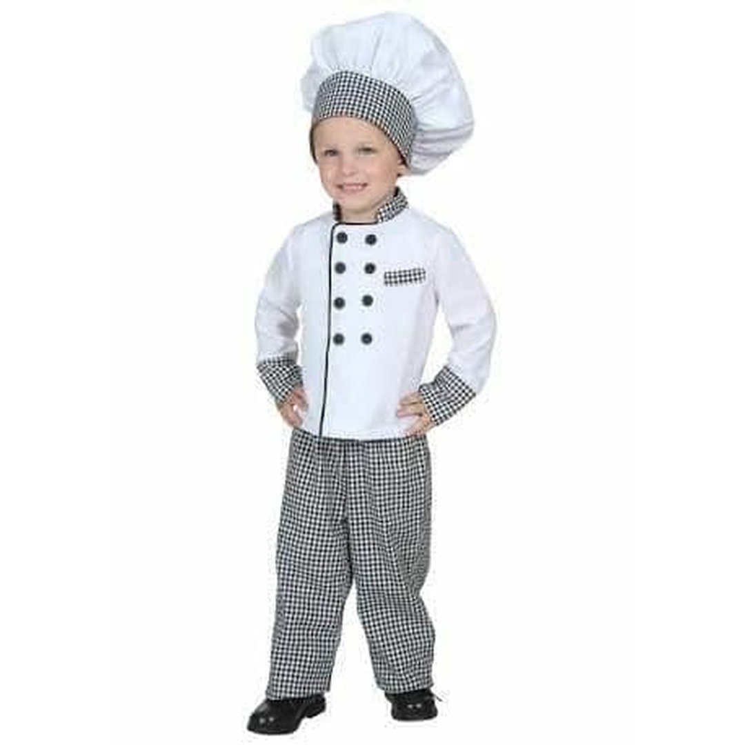 ملابس الطباخ - مقاس صغير - 9414