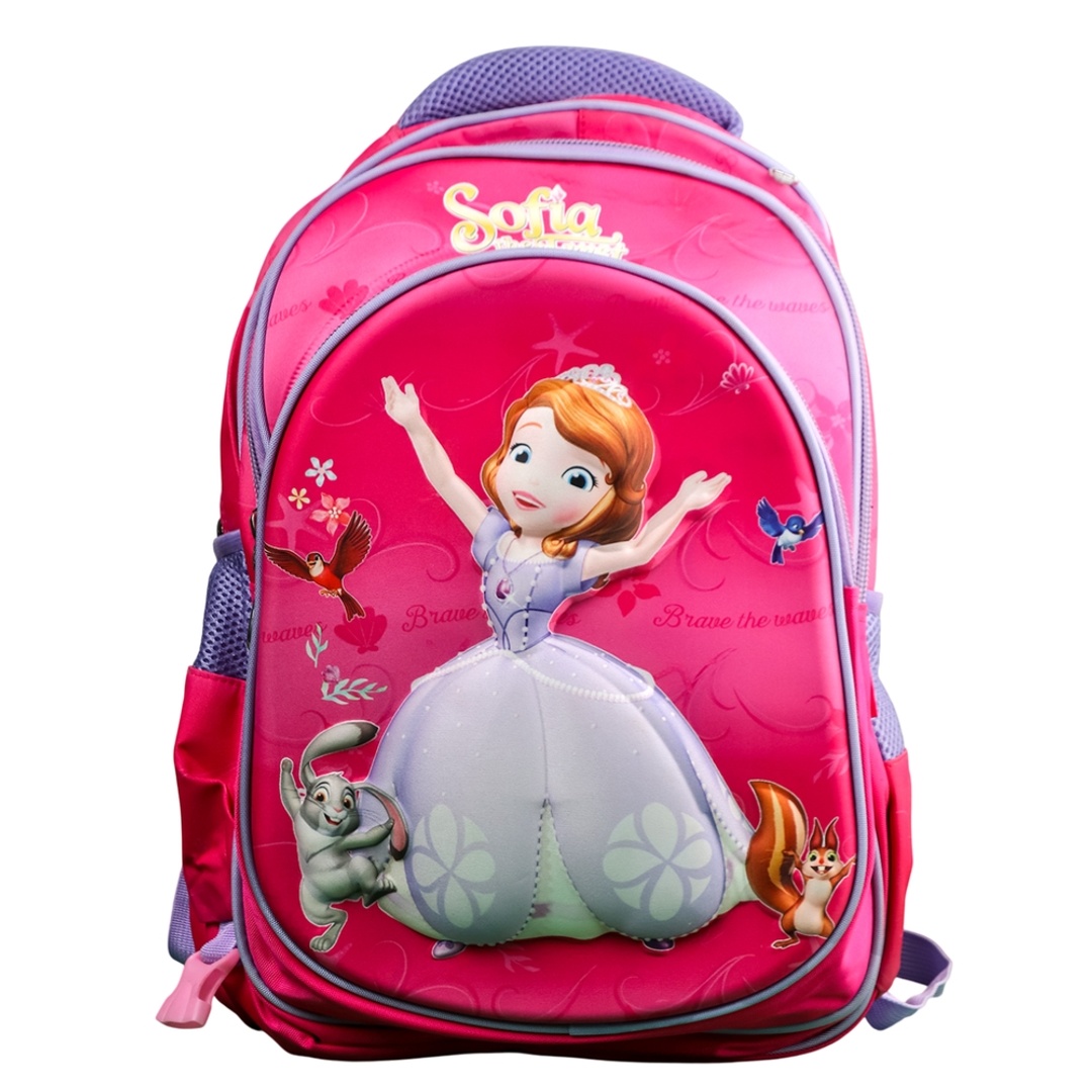 شنطة صوفيا ثلاثية الأبعاد المدرسية مع حقيبتين - G.B