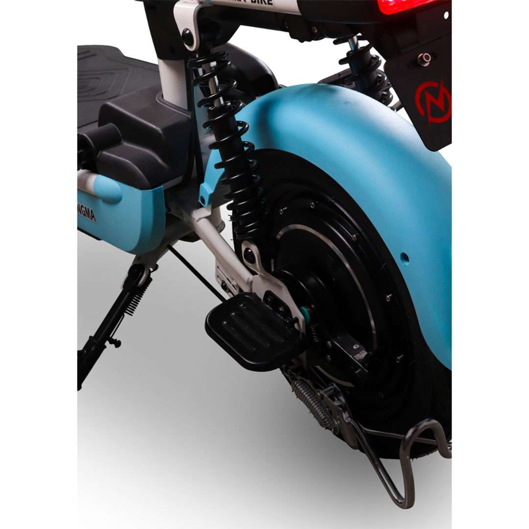 سكوتر كهربائي للركوب بإطار 14 انش - 48 فولت - 350 وات - أزرق - PR-WS