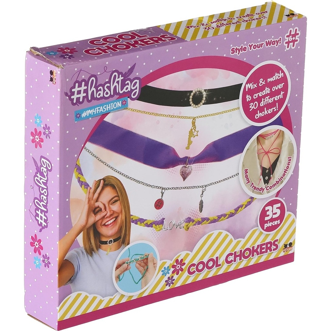 صناعة قلادات الكروشيهات - 35 قطعة - HTMF2102