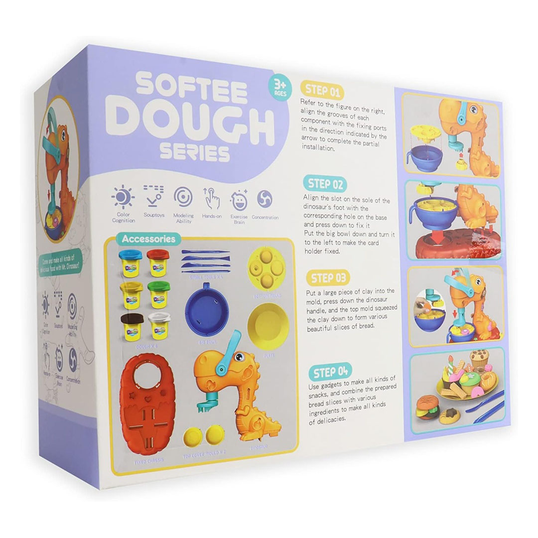 مجموعة عجينة الديناصورات - 3383