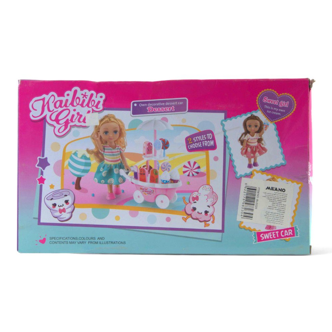 دمية كايبيبي و عربة الحلويات - BLD220