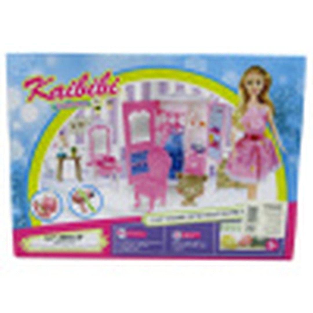 باربي كاي بيبي مع مجموعة فساتين BLD251