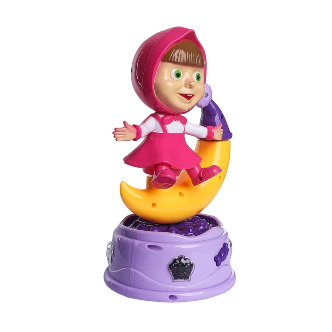 فانوس رمضان ماري و الكيكة علي شكل هلال بعربة متحركة - 2201A