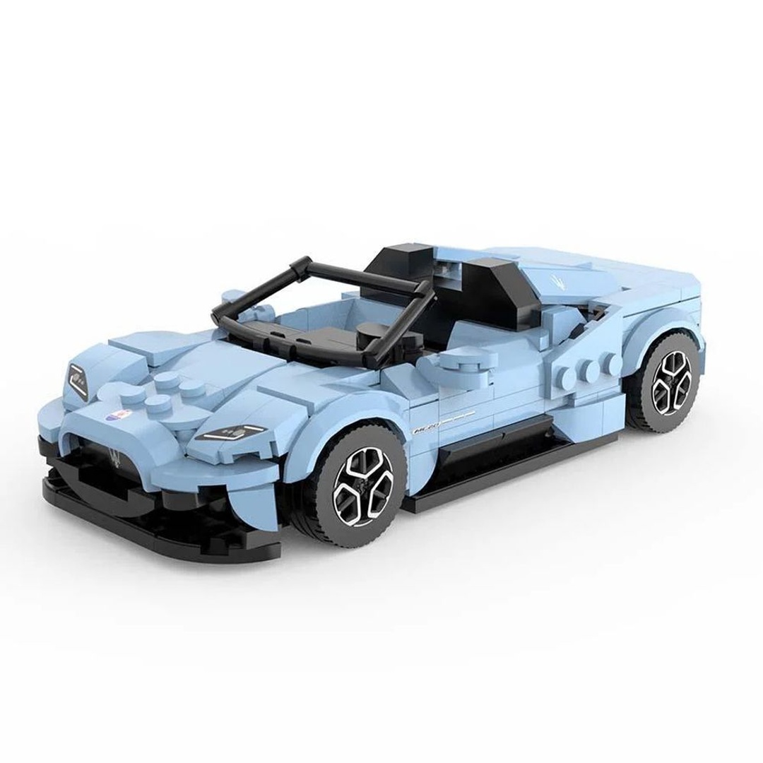 طقم بناء سيارة مازيراتي MC20 1:30 - 370 قطعة - 10210