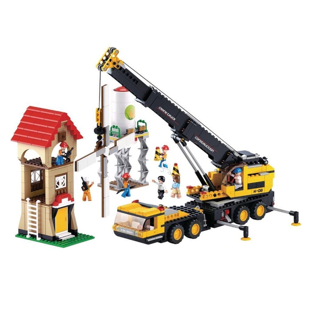 مكعبات شاحنة الرافعة - 767 قطعة - M38-B0553