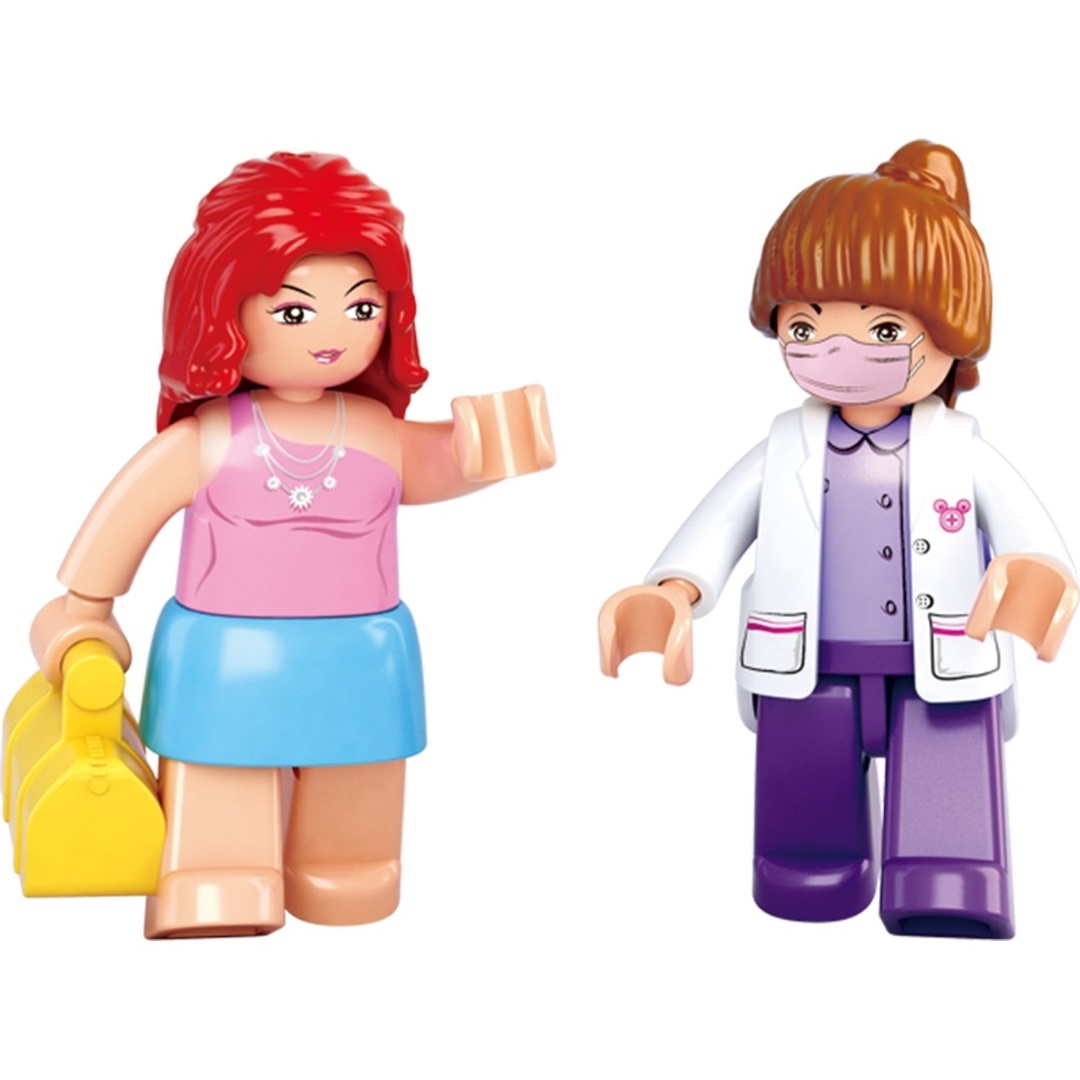 مكعبات متجر الحيوانات الأليفة 195 قطعة - M38-B0602