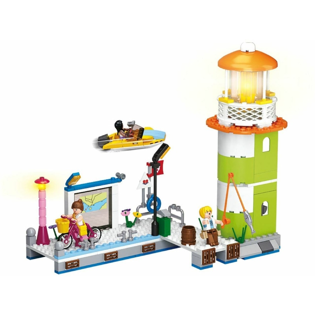 مكعبات المنارة والرصيف البحري - 279 قطعة - M38-B0607