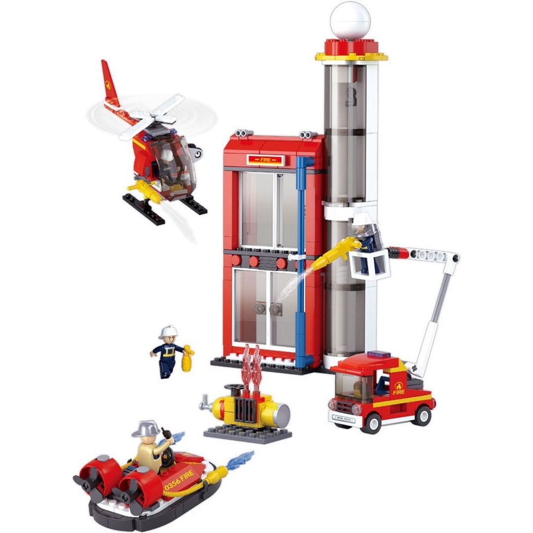 مكعبات مركز عمليات الاطفاء - 425 قطعة - M38-B0628