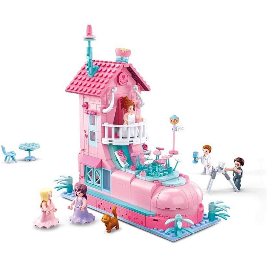 مكعبات غرفة الزفاف - 398 قطعة - M38-B0770