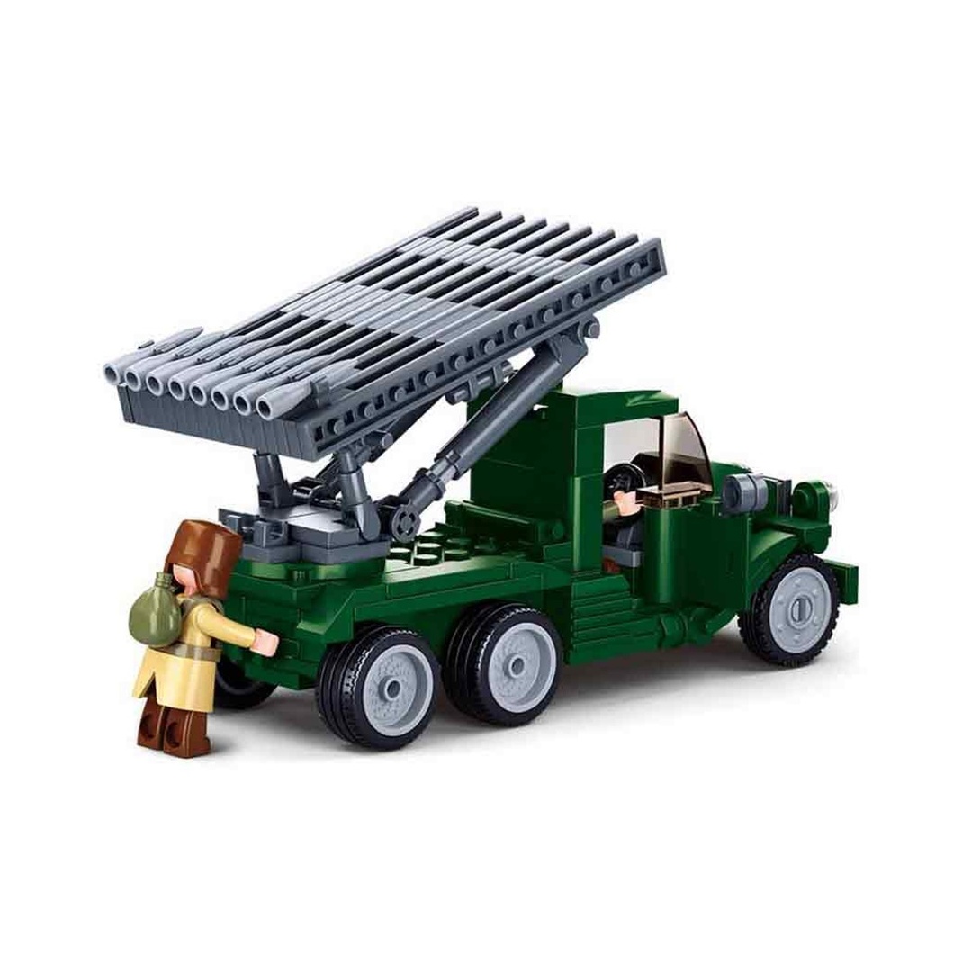 مكعبات قاذفة صواريخ كاتيوشا الروسية - 201 قطعة - M38-B0975