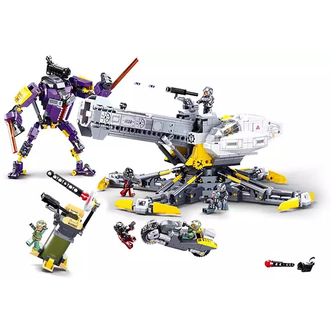 مكعبات الحرب الدفاعية لقاعدة دونغشان - 1352 قطعة - M38-B0999