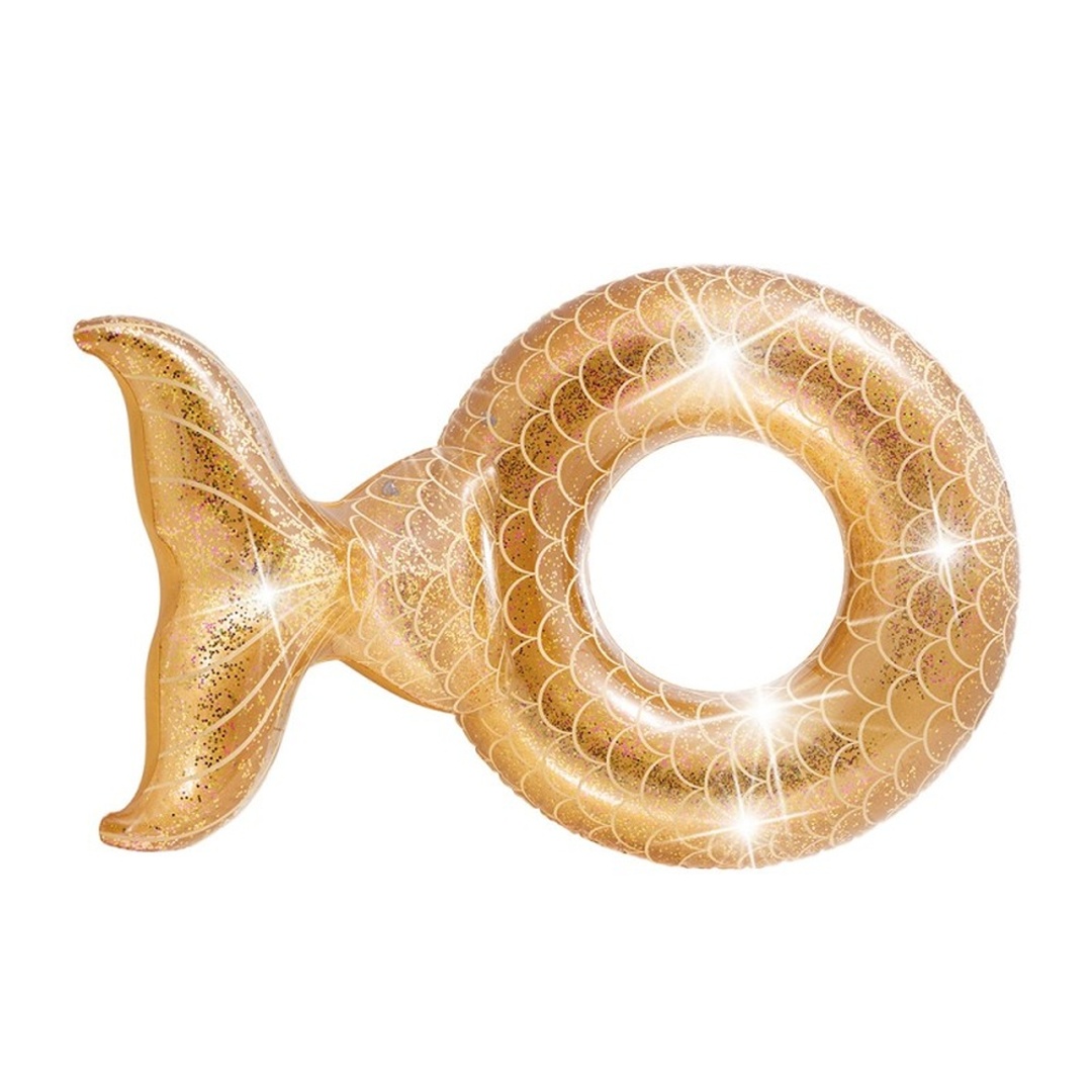 عوامة بذيل حورية البحر قابل للنفخ 175x119 سم - 56258