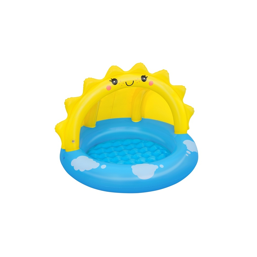 حوض سباحة بسقف حماية من الشمس - 52637