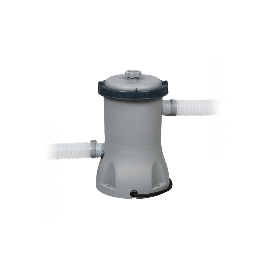 حمام سباحة ضخم كامل مع مضخة تصفية - 396x84 سم - 57376