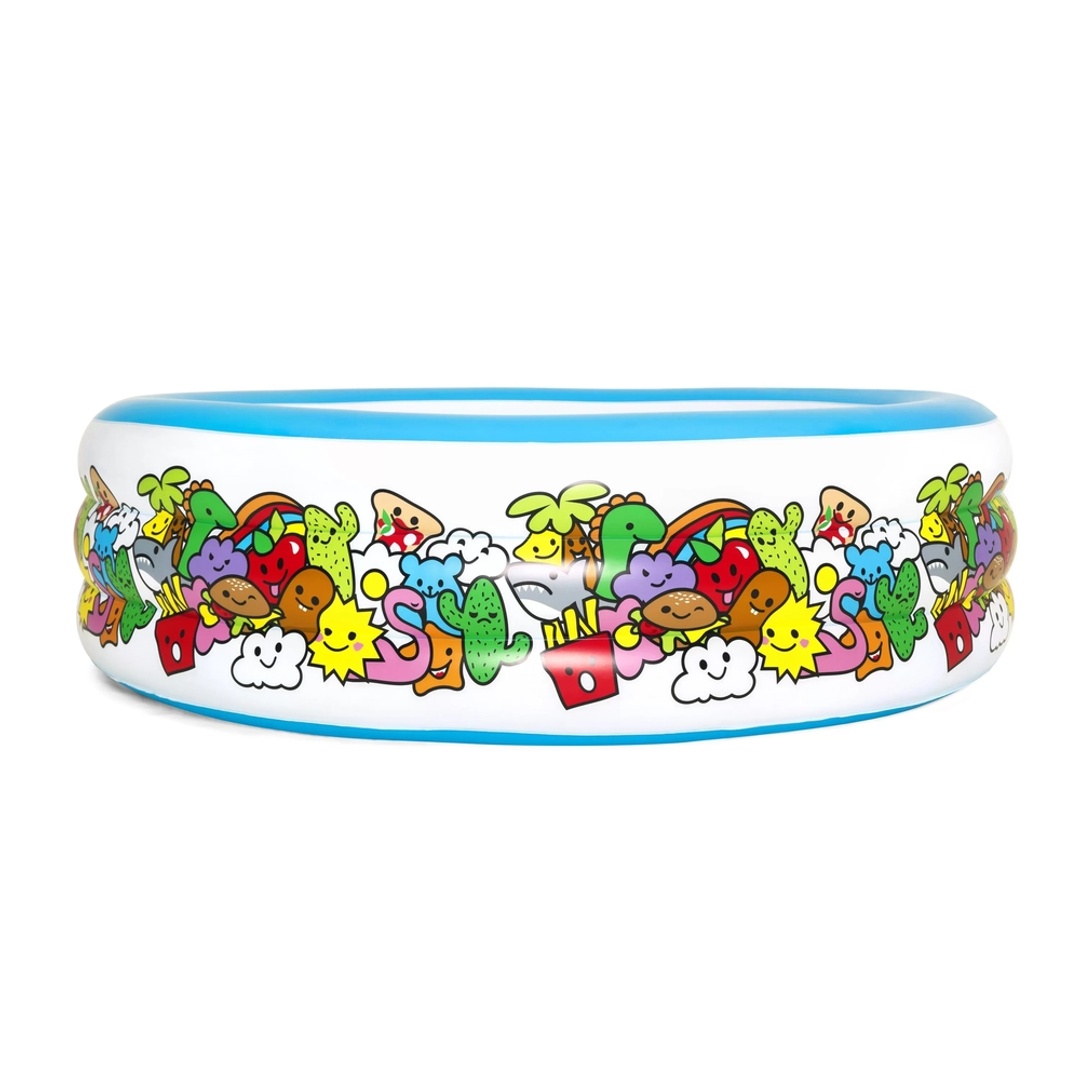 حوض السباحة للأطفال دائري قابل للنفخ - 196x53 سم - 51122