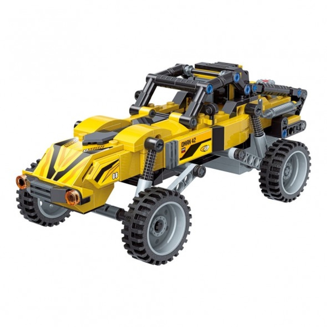 كيو مان - عربة الحامل الشجاع 3 في 1 637 قطعة - C42108