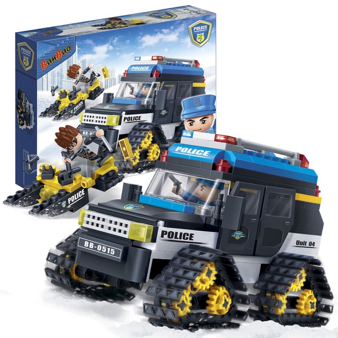 بازل لعبة سيارة الشرطة الثلجية - 315-قطعة - 7007