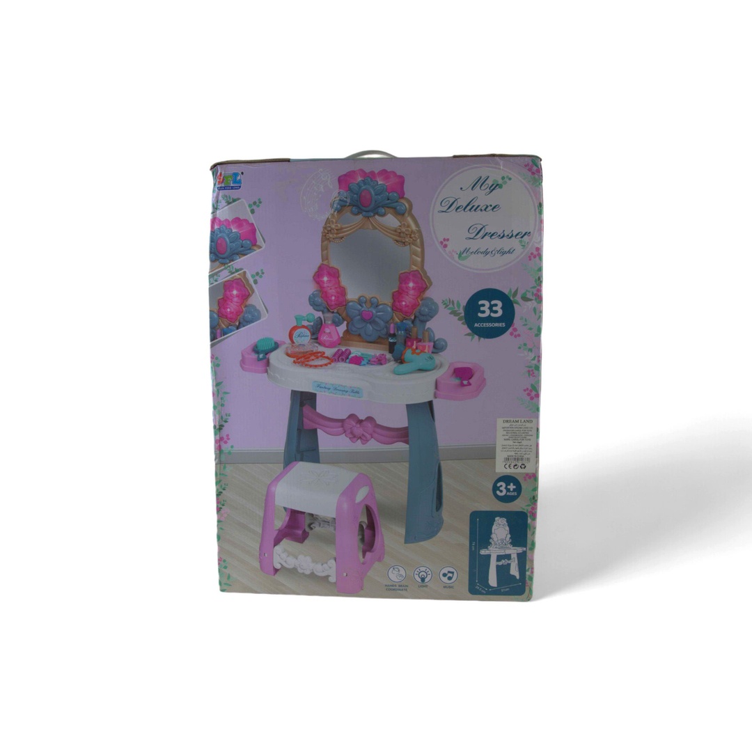 طاولة تزيين مع كرسي - 33 قطعة - 16842A