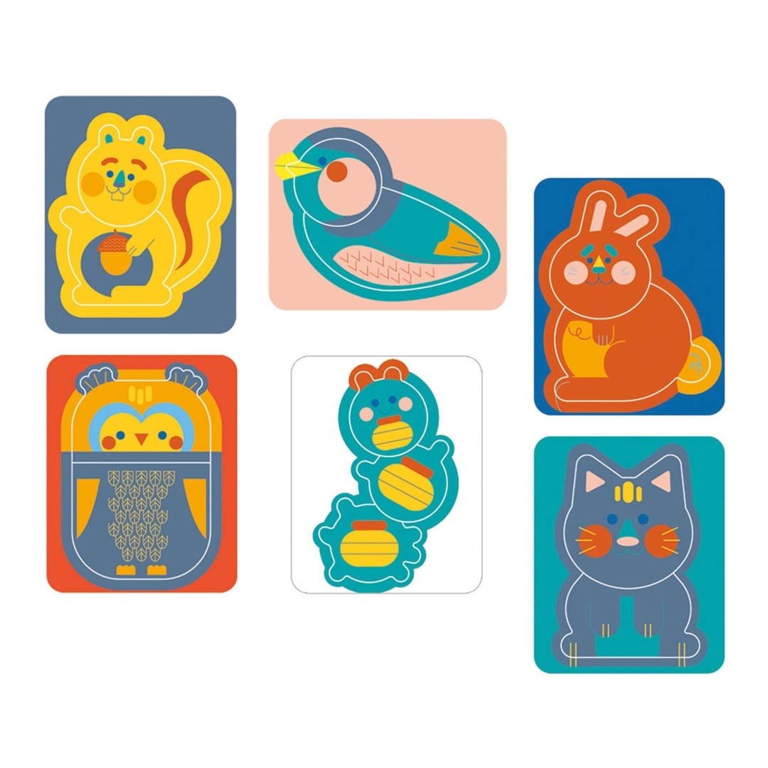 لعبة توصيل الحيوانات ببعضها التعليمية للاطفال - 16717