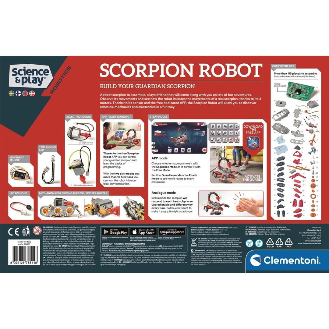 مجموعة تركيب روبوت عقرب - 61547