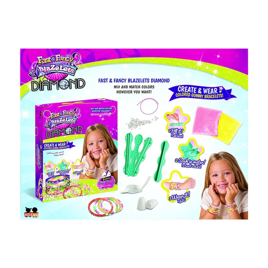 طقم ماسي فاست اند فانسي مكون من 9 قطع متعدد الألوان - MMBLZ106S