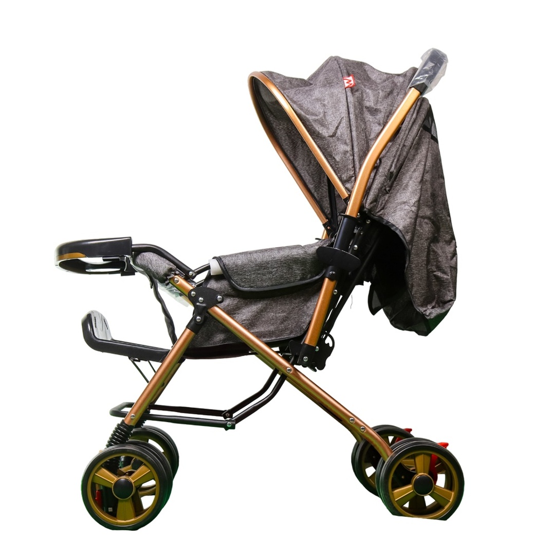 عربية اطفال المونيوم رمادي - T998