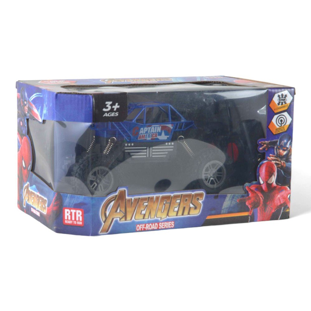 سياره باجي افنجرز كابتن امريكا 1/18 مع ريموت - 103B