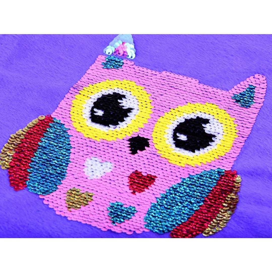 وسادة بومة ترترية للفتيات - MBK-372