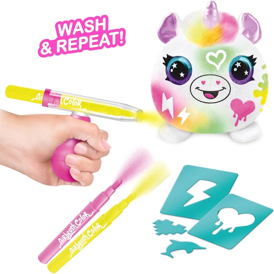 علبة طلاء بخاخة نيون مع لعبة صغيرة عشوائية - AIR020