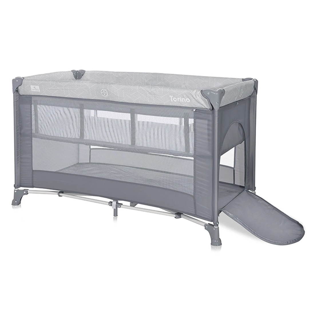 سرير اطفال تورينو بطبقتين - رصاصي - 1008046