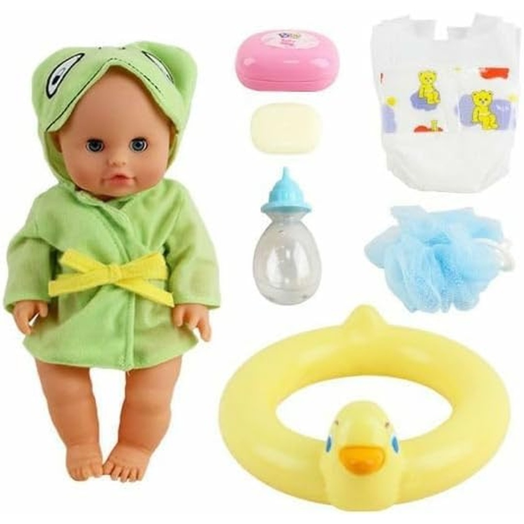 ديميان - مجموعة استحمام دمية الطفلة بامبولينا أموري مع إكسسوارات - DI1829