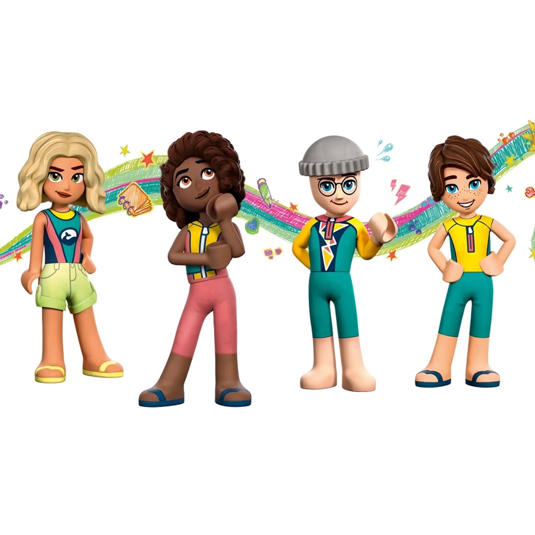 ليجو قارب الأبحار للأنقاذ 717 قطعة - 41734