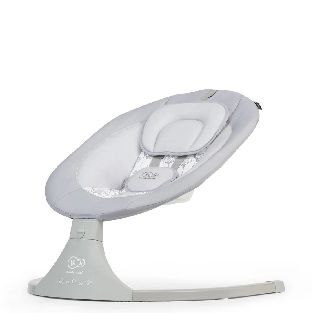 كرسي هزاز للأطفال مع الالعاب رصاصي - 15668