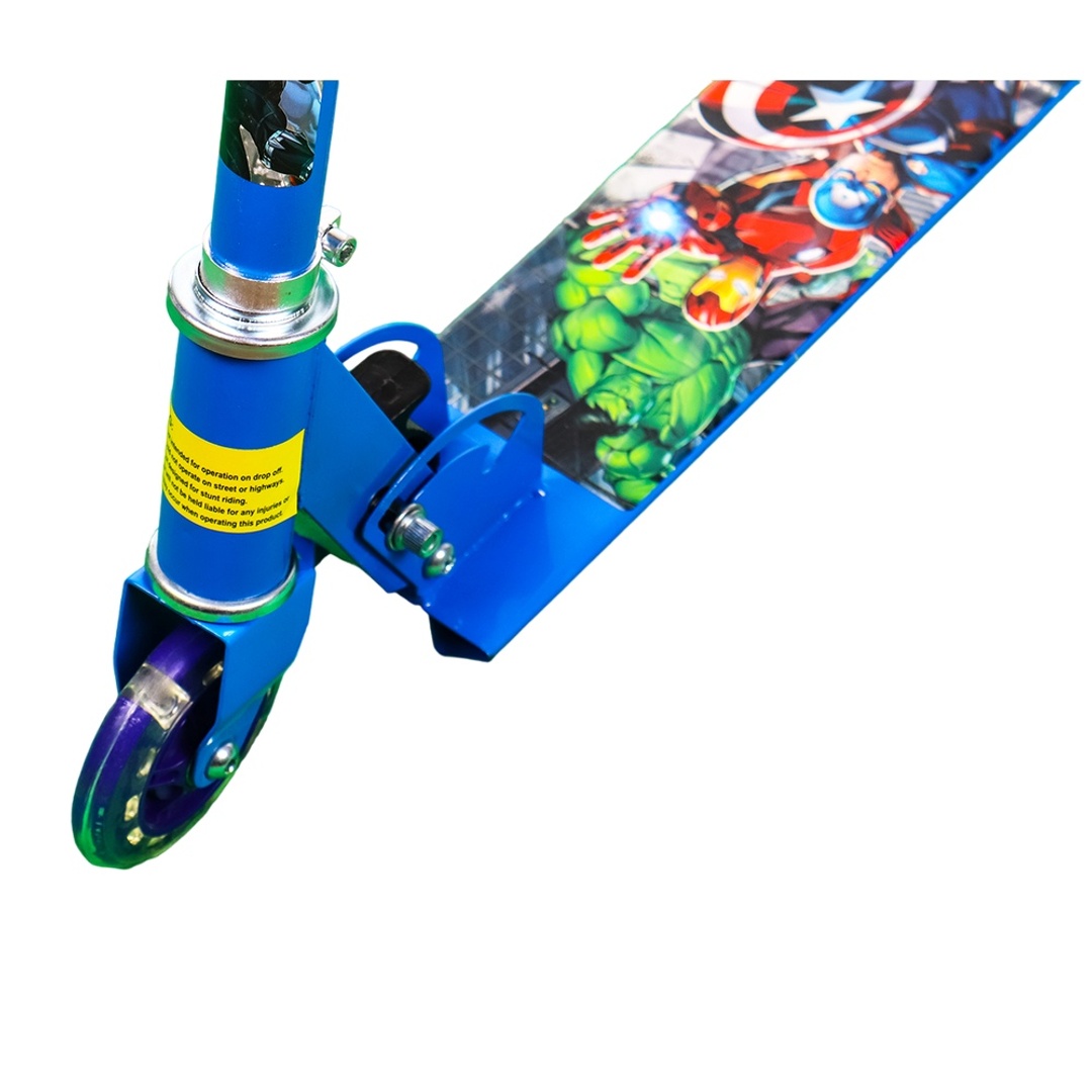 سكوتر قابل للطي بعجلات معدنية 3B - أزرق - 509