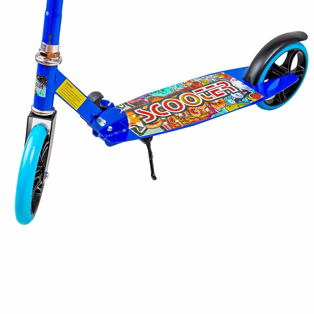 سكوتر اطفال قابل للطي المونيوم - ازرق- 673