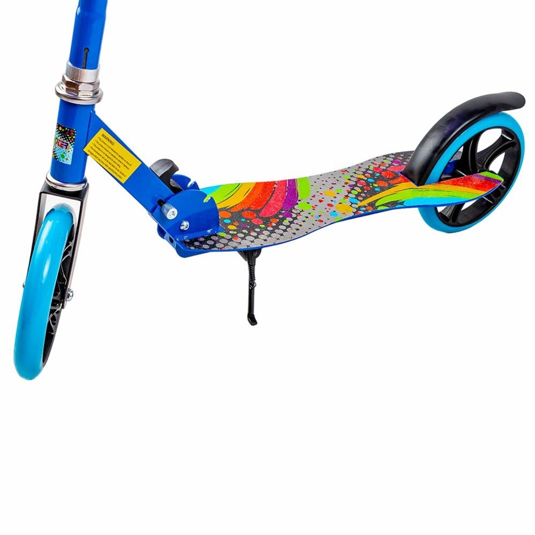 سكوتر اطفال قابل للطي المونيوم - ازرق- 672