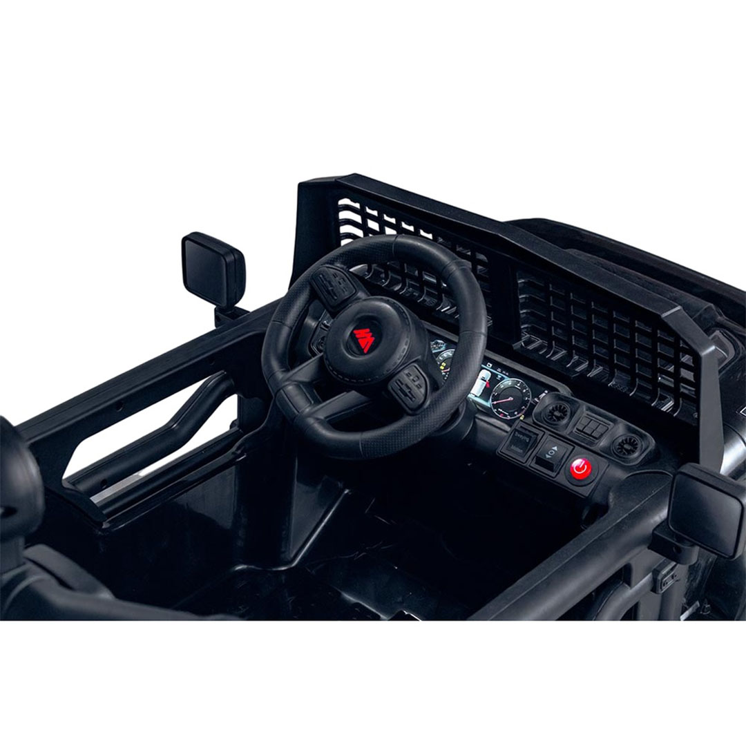 عربية كهربائية للأطفال - أسود - HM-6588