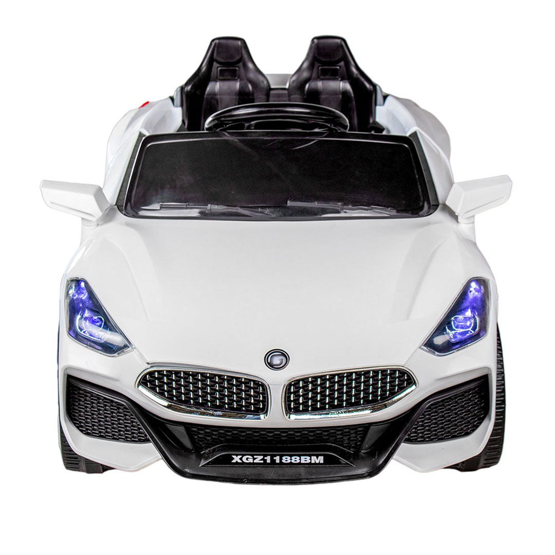 عربية بي إم دبليو زد 4 كهربائية للأطفال - أبيض - BQ-1188