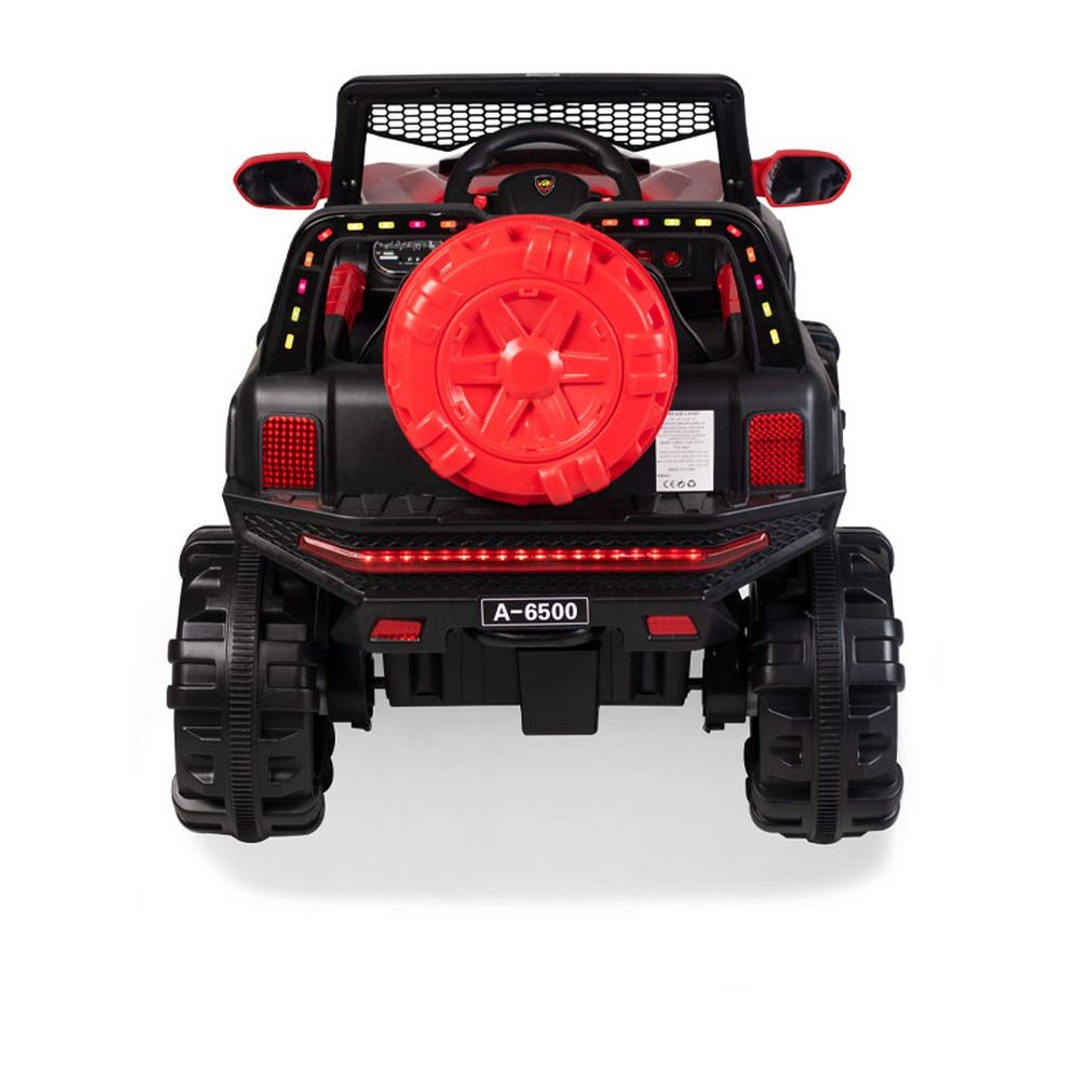 عربية كهربائية للأطفال - أحمر - A6500