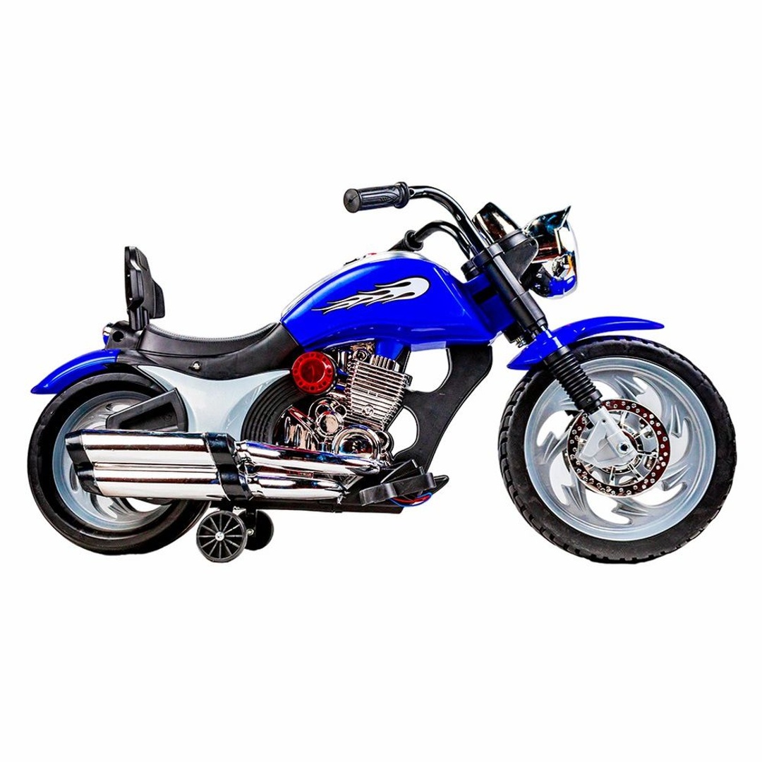 متوسيكل كهربائي للأطفال - أزرق - BLF-916