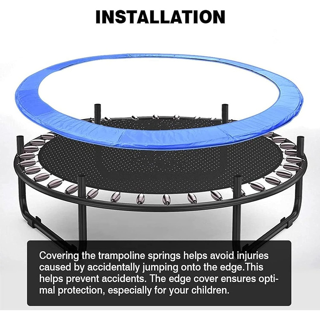 ترامبولين للأطفال مع شبكة الحماية و سلم 6 قدم - 6FT