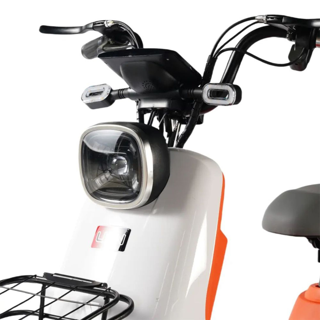 سكوتر كهربائي للركوب بإطار 14 انش - 48 فولت - 350 وات - أبيض - SHN-WS
