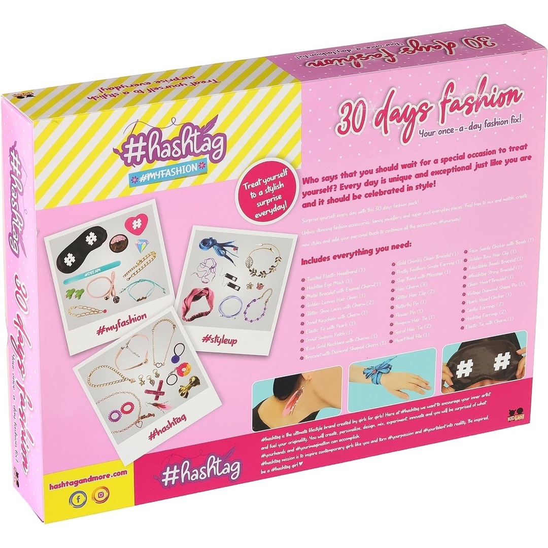 تحدي الثلاين يوم علي الموضة - 34 قطعة - HTMF2101