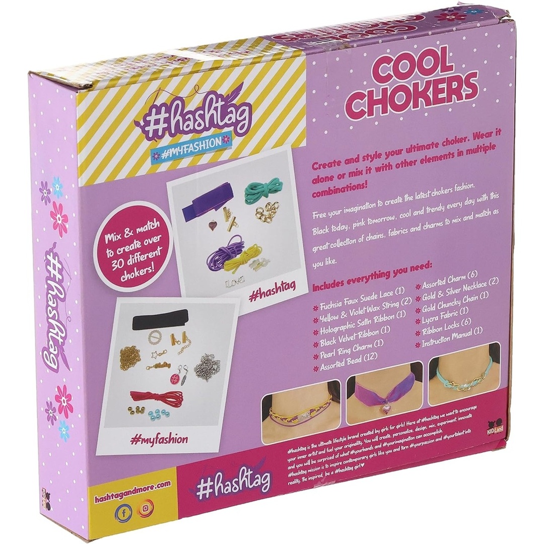 صناعة قلادات الكروشيهات - 35 قطعة - HTMF2102